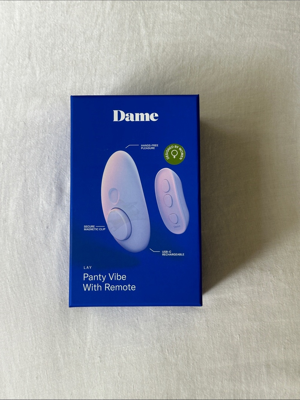 Dame Lay Panty Vibe with Remote